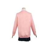 Dandadan 2024 Momo Ayase Women Pink Uniform Suit Cosplay Costume Halloween Carnival Outfit