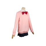 Dandadan 2024 Momo Ayase Women Pink Uniform Suit Cosplay Costume Halloween Carnival Outfit