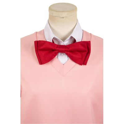 Dandadan 2024 Momo Ayase Women Pink Uniform Suit Cosplay Costume Halloween Carnival Outfit