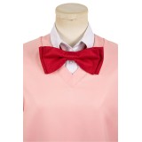 Dandadan 2024 Momo Ayase Women Pink Uniform Suit Cosplay Costume Halloween Carnival Outfit