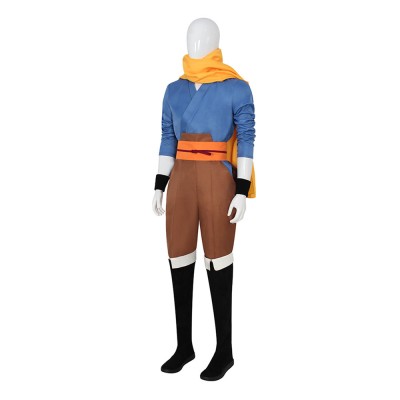 Daemons of the Shadow Realm Yuru Blue Cosplay Costume Halloween Carnival Outfit