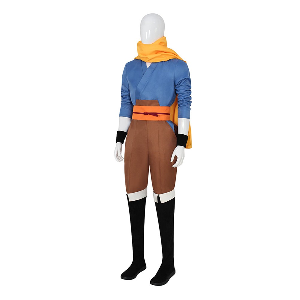 Daemons of the Shadow Realm Yuru Blue Cosplay Costume Halloween Carnival Outfit
