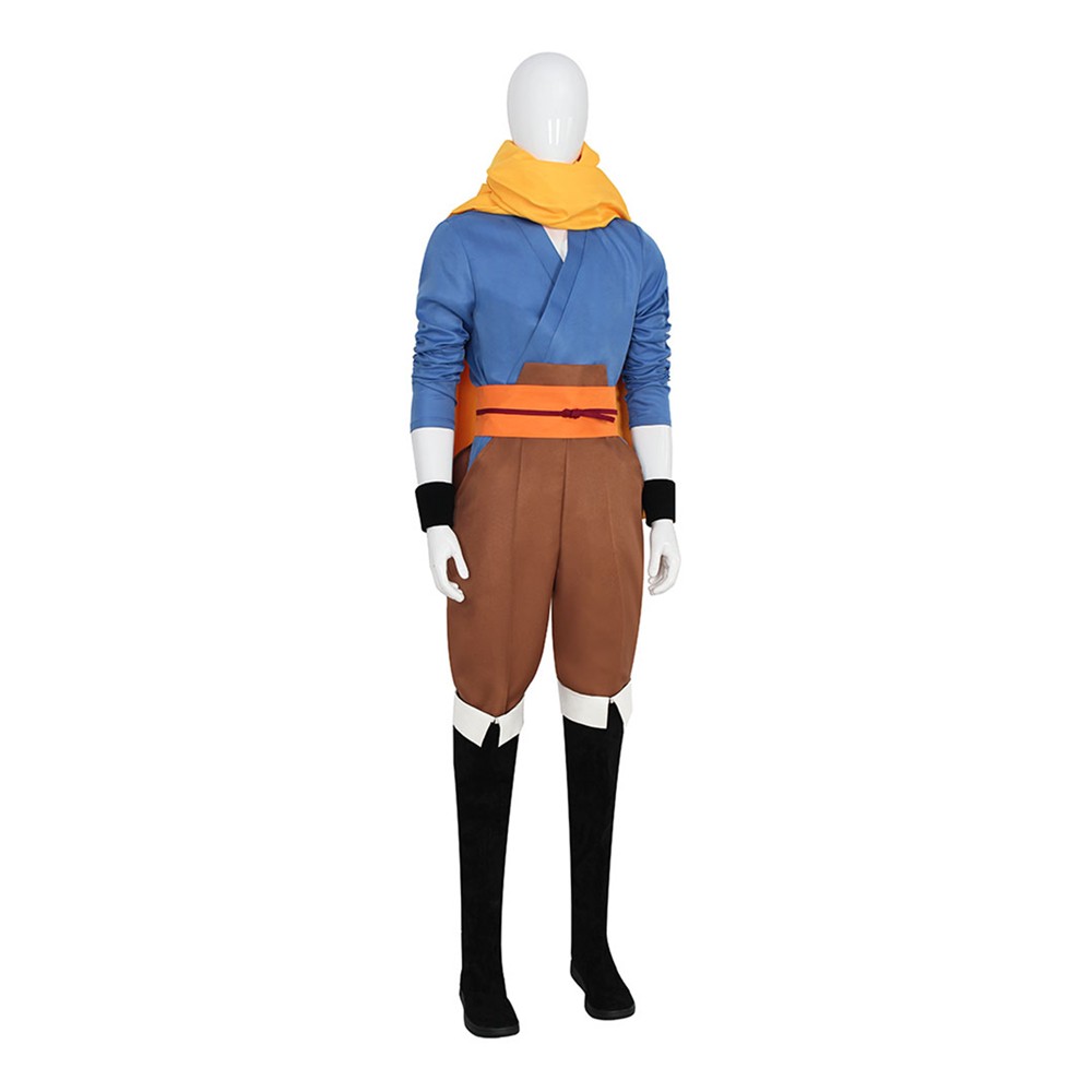 Daemons of the Shadow Realm Yuru Blue Cosplay Costume Halloween Carnival Outfit