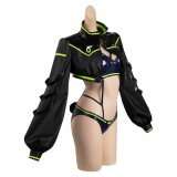 Cyberpunk: Edgerunners Rebecca Bunny Girl Suit Cosplay Costume Halloween Carnival Outfit