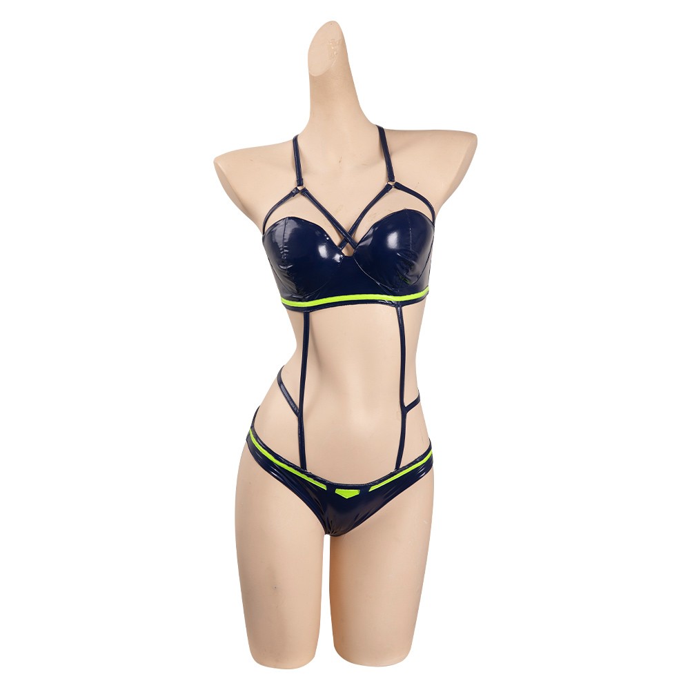Cyberpunk: Edgerunners Rebecca Bunny Girl Suit Cosplay Costume Halloween Carnival Outfit