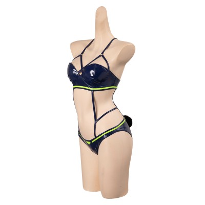 Cyberpunk: Edgerunners Rebecca Bunny Girl Suit Cosplay Costume Halloween Carnival Outfit
