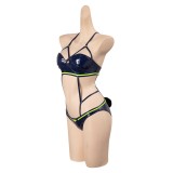 Cyberpunk: Edgerunners Rebecca Bunny Girl Suit Cosplay Costume Halloween Carnival Outfit