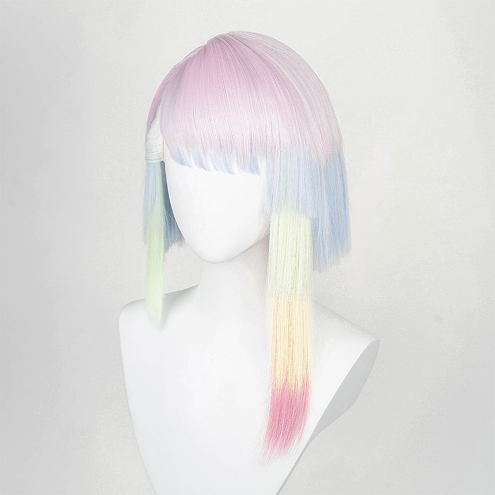 Cyberpunk: Edgerunners Lucy Wig Heat Resistant Synthetic Hair Party Props Cosplay Costume Halloween Carnival