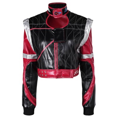 Cyberpunk 2077 Panam Palmer Printed Jacket Suit Cosplay Costume Halloween Carnival Outfit
