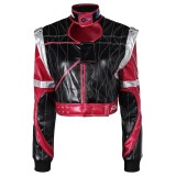 Cyberpunk 2077 Panam Palmer Printed Jacket Suit Cosplay Costume Halloween Carnival Outfit