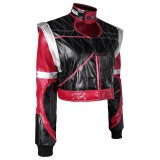 Cyberpunk 2077 Panam Palmer Printed Jacket Suit Cosplay Costume Halloween Carnival Outfit