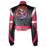 Cyberpunk 2077 Panam Palmer Printed Jacket Suit Cosplay Costume Halloween Carnival Outfit