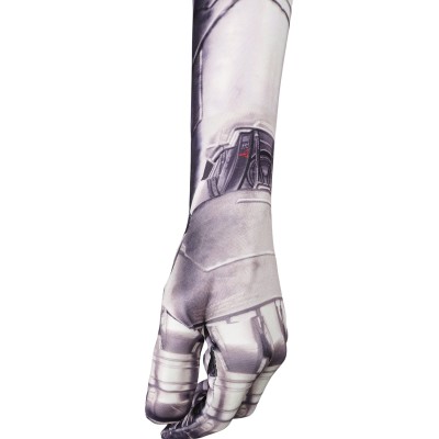 Cyberpunk 2077 Johnny Silverhand Printed Top Shirt Suit Cosplay Costume Halloween Carnival Outfit