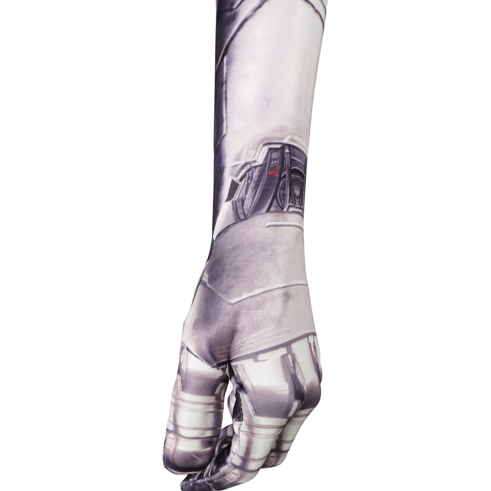 Cyberpunk 2077 Johnny Silverhand Printed Top Shirt Suit Cosplay Costume Halloween Carnival Outfit