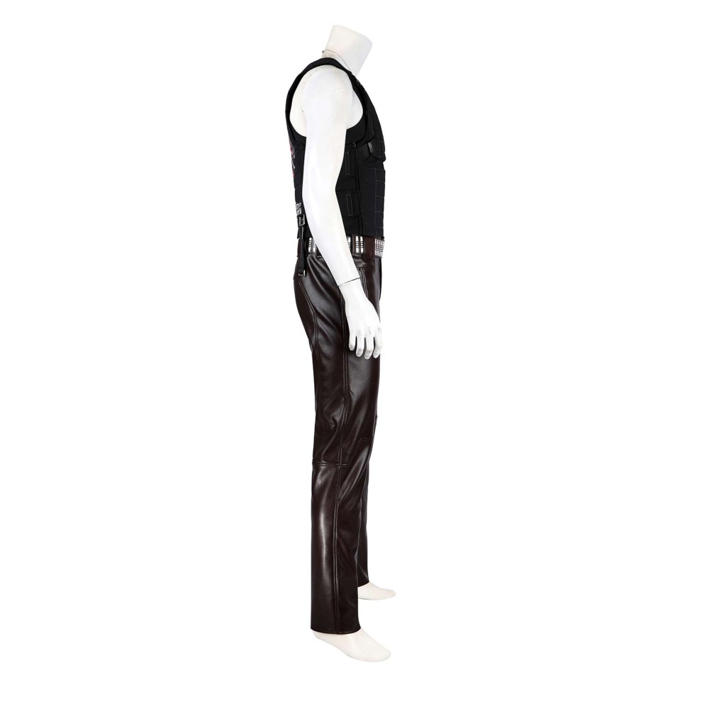 Cyberpunk 2077 Johnny Silverhand Suit Cosplay Costume Halloween Carnival Outfit