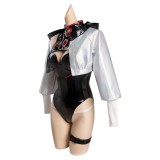 Cyberpunk: Edgerunners Lucy Bunny Girl Jumpsuit Suit UUstyle® Cosplay Costume Halloween Carnival Outfit