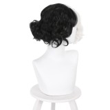 Cruella Cruella de Vil Wig Heat Resistant Synthetic Hair Party Props Cosplay Costume Halloween Carnival