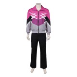 Crime 101 Ormon Pink Cosplay Costume Halloween Carnival Outfit