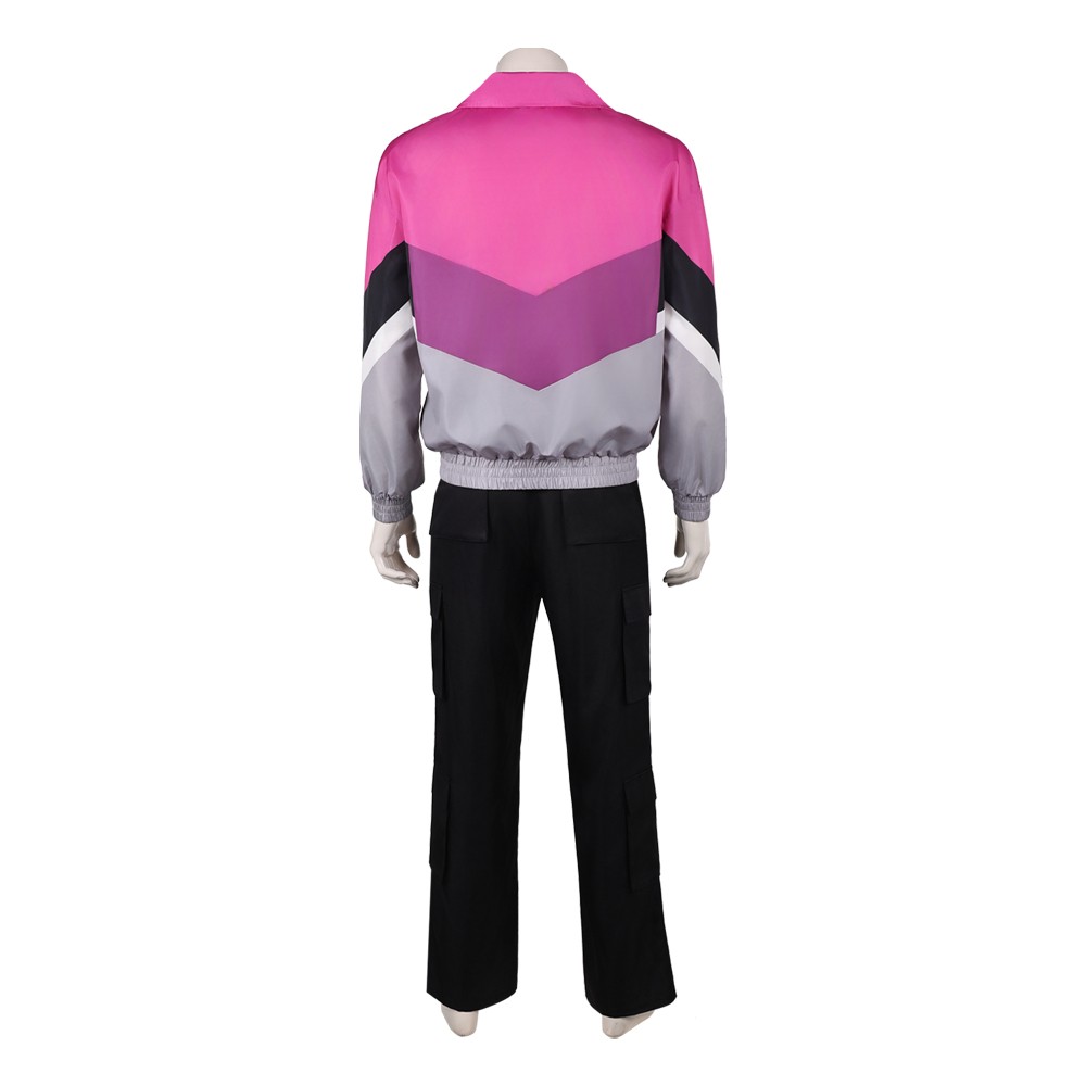 Crime 101 Ormon Pink Cosplay Costume Halloween Carnival Outfit