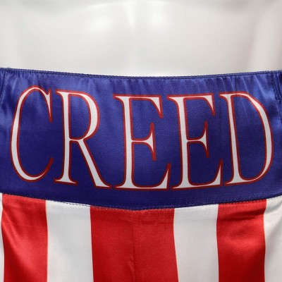 Creed 3 Adonis Creed Shorts Party Suit Cosplay Costume Halloween Carnival Outfit