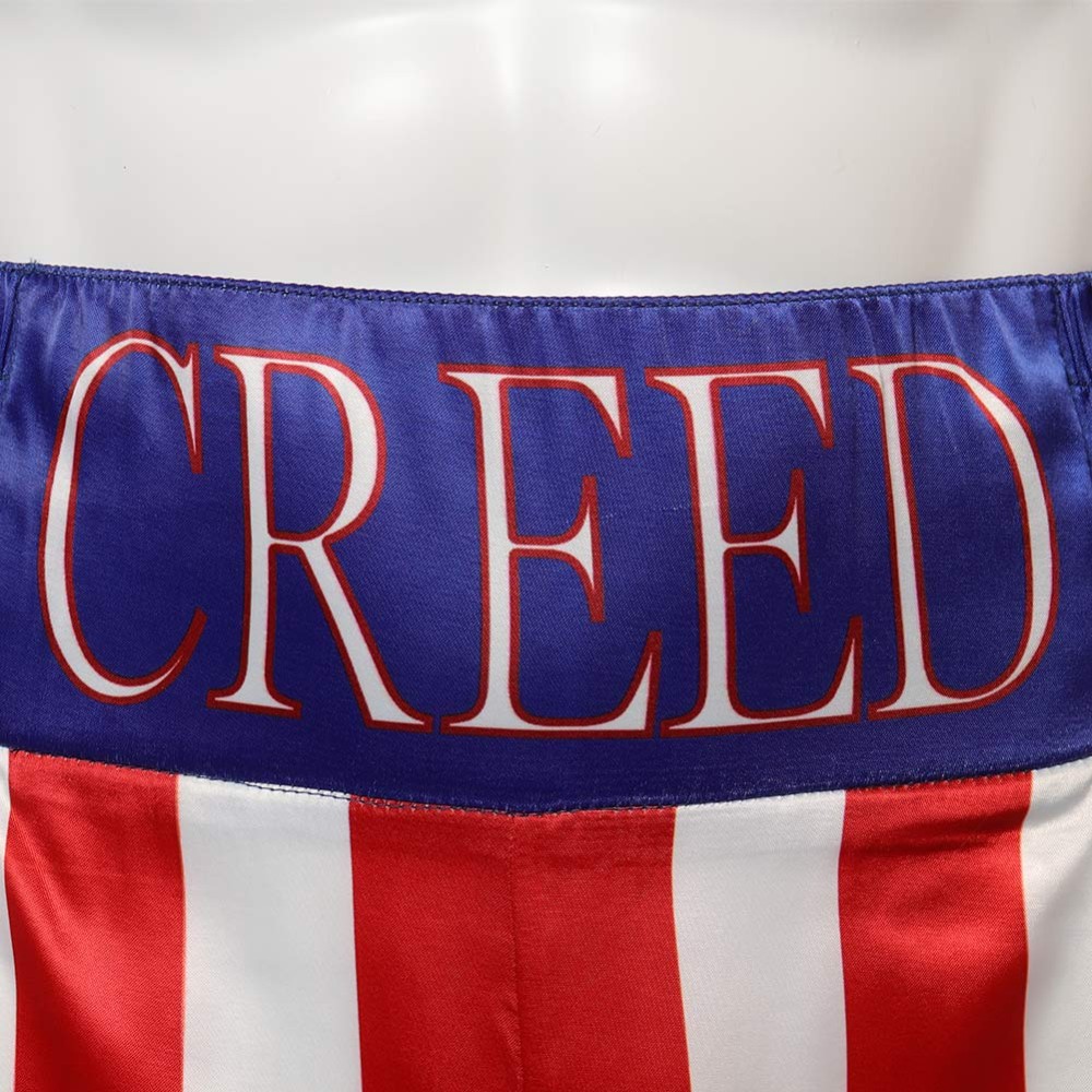 Creed 3 Adonis Creed Shorts Party Suit Cosplay Costume Halloween Carnival Outfit