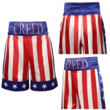 Creed 3 Adonis Creed Shorts Party Suit Cosplay Costume Halloween Carnival Outfit