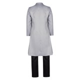 Creature Commandos(2024) Doctor Phosphorus Grey Coat Cosplay Costume Halloween Carnival Outfit