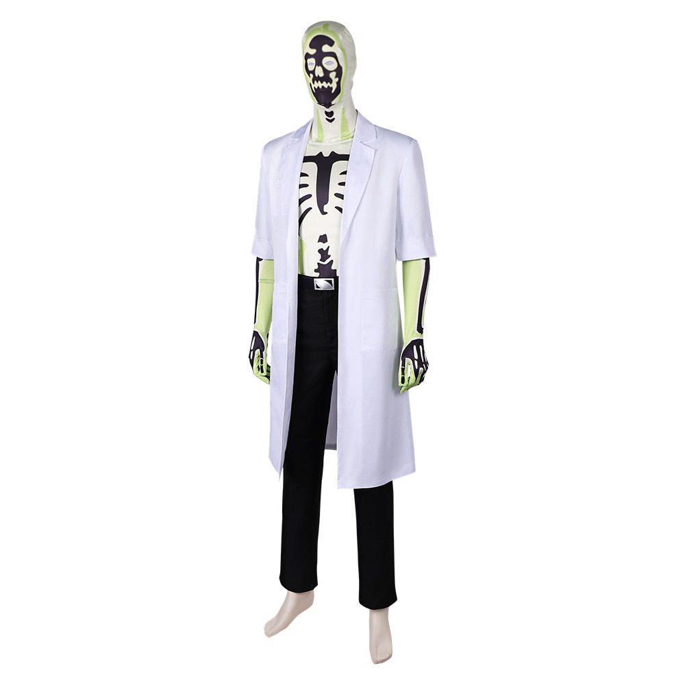 Creature Commandos (2024) Dr. Phosphorous Cosplay Costume Halloween Carnival Outfit