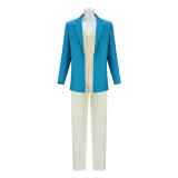 Coyote vs. Acme Foghorn Leghorn Blue Suit Cosplay Costume Halloween Carnival
