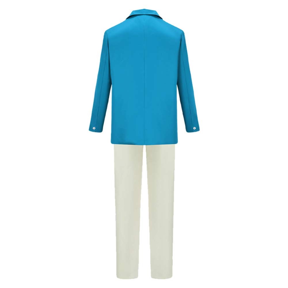 Coyote vs. Acme Foghorn Leghorn Blue Suit Cosplay Costume Halloween Carnival