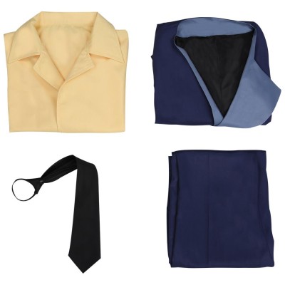 Cowboy Bebop Spike Spiegel Suit Cosplay Costume Halloween Carnival Outfit