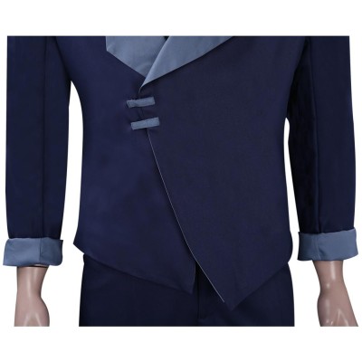 Cowboy Bebop Spike Spiegel Suit Cosplay Costume Halloween Carnival Outfit