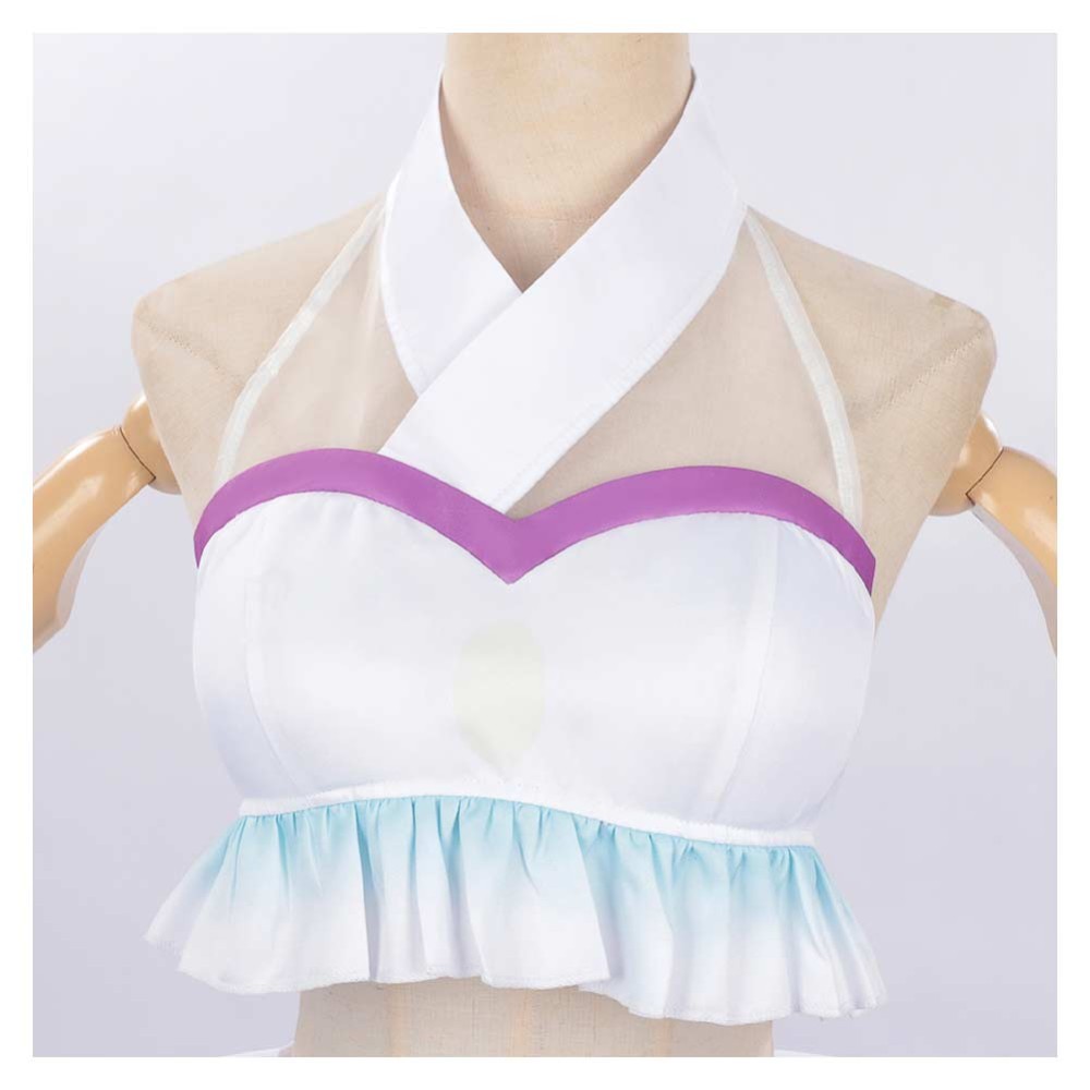 Cosmic Princess Kaguya Yachiyo Runami Women Blue Swimsuit Cosplay Costume Halloween Carnival Outfit