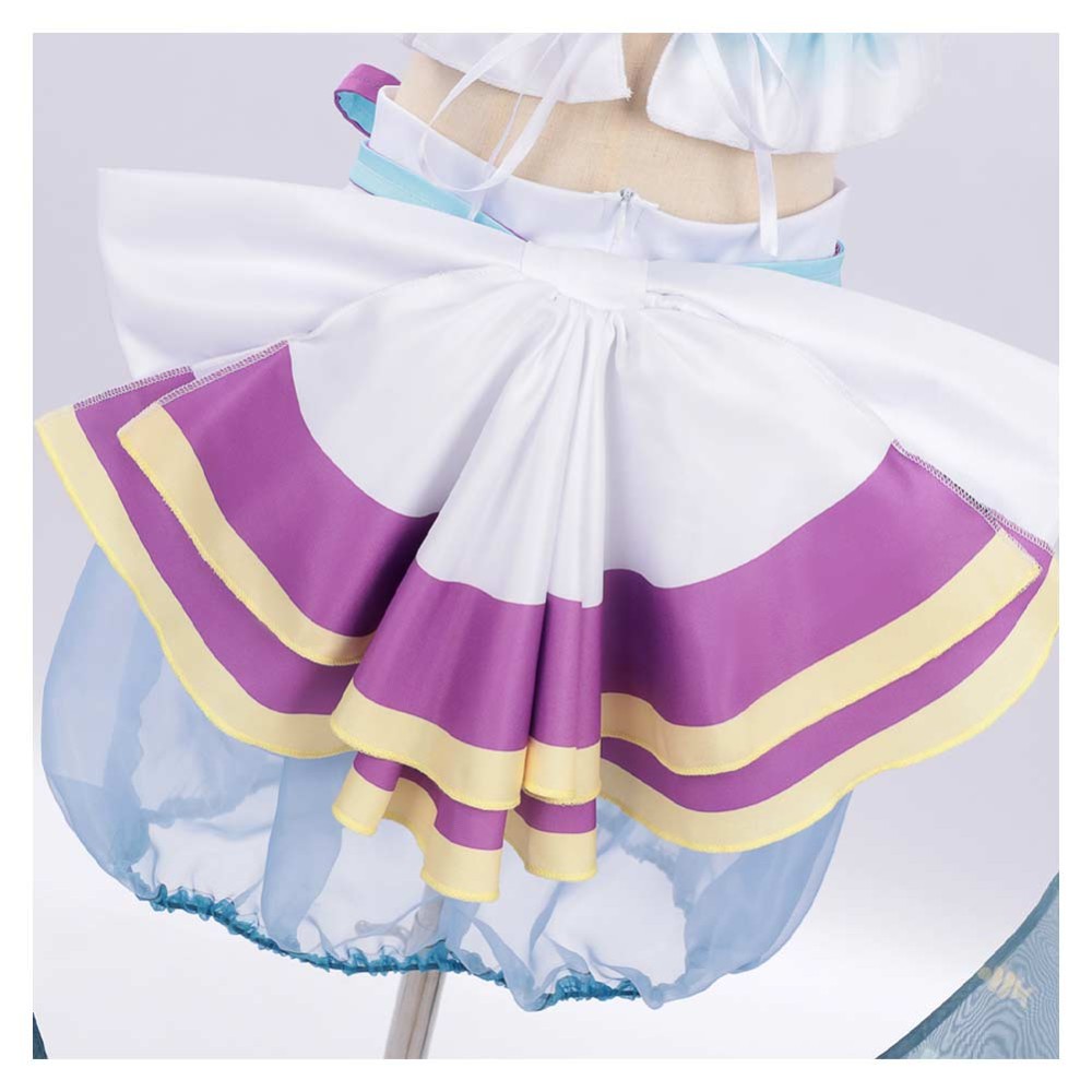 Cosmic Princess Kaguya Yachiyo Runami Women Blue Swimsuit Cosplay Costume Halloween Carnival Outfit