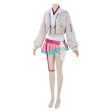 Cosmic Princess Kaguya Roka Ayatsumugi Women White Cosplay Costume Halloween Carnival