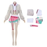 Cosmic Princess Kaguya Roka Ayatsumugi Women White Cosplay Costume Halloween Carnival