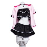 Cosmic Princess Kaguya Noi Komazawa Women Pink Cosplay Costume Halloween Carnival Outfit