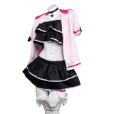 Cosmic Princess Kaguya Noi Komazawa Women Pink Cosplay Costume Halloween Carnival Outfit