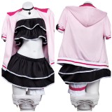 Cosmic Princess Kaguya Noi Komazawa Women Pink Cosplay Costume Halloween Carnival Outfit