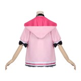 Cosmic Princess Kaguya Noi Komazawa Women Pink and Black Cosplay Costume Halloween Carnival Outfit