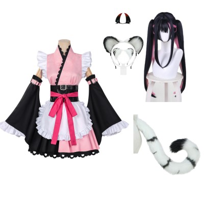Cosmic Princess Kaguya Noi Komazawa Women Dress Cosplay Costume Halloween Carnival Outfit