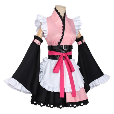 Cosmic Princess Kaguya Noi Komazawa Women Dress Cosplay Costume Halloween Carnival Outfit