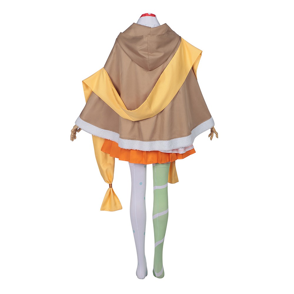 Cosmic Princess Kaguya Manami Isayama Yellow Gray Cosplay Costume Halloween Carnival Outfit