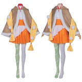 Cosmic Princess Kaguya Manami Isayama Yellow Gray Cosplay Costume Halloween Carnival Outfit