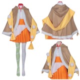 Cosmic Princess Kaguya Manami Isayama Yellow Gray Cosplay Costume Halloween Carnival Outfit