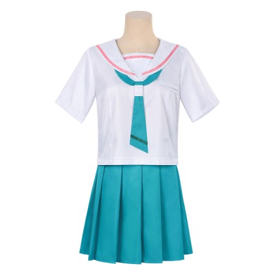 Cosmic Princess Kaguya Kaguya Women White Uniform Cosplay Costume Halloween Carnival Outfit