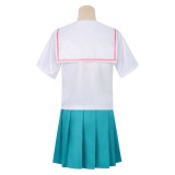 Cosmic Princess Kaguya Kaguya Women White Uniform Cosplay Costume Halloween Carnival Outfit