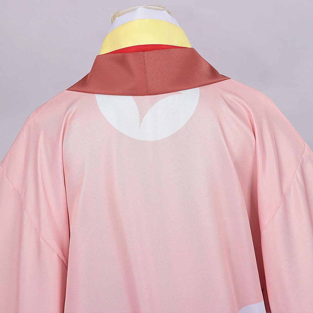 Cosmic Princess Kaguya Kaguya Women Pink Kimono Cosplay Costume Halloween Carnival Outfit