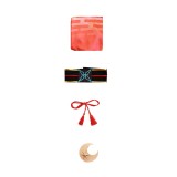 Cosmic Princess Kaguya Kaguya Women Orange Dress Cosplay Costume Halloween Carnival Outfit