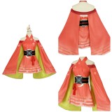 Cosmic Princess Kaguya Kaguya Women Orange Dress Cosplay Costume Halloween Carnival Outfit